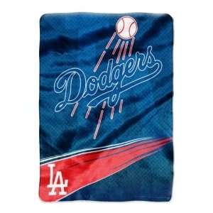 Los Angeles Dodgers MLB 60 X 80 Royal Plush Raschel Throw Blanket 