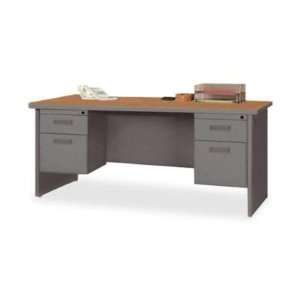   LLR67151 Lorell Lorell Durable Double Pedestal Desk