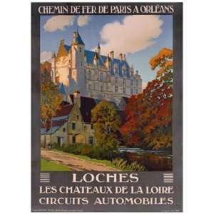  Chateau De Loches by Constant Duval 17x24: Kitchen 
