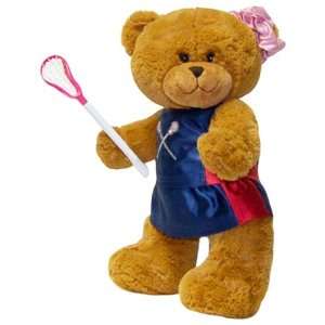  Lacrosse Bear 18 Jointed Sports Bear   Girl with Navy 