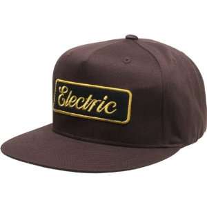  Electric Garaged Mens Adjustable Sports Wear Hat   Brown 