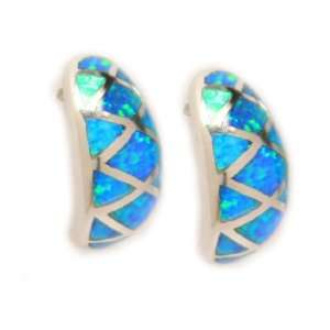  Sterling Silver Opalite Earrings Jewelry