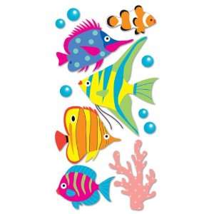  Ocean Fish Sticker Sheet Arts, Crafts & Sewing