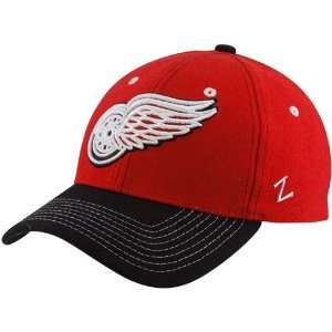    Zephyr Detroit Red Wings Red Jumbotron Z Fit Hat