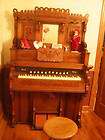 antique pump organ  