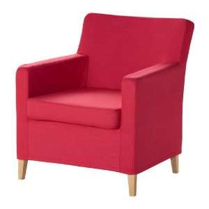  IKEA Karlstad Chair Cover   Sivik Pink Red: Everything 