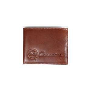    Mens Italian Leather Corvette Brown Wallet 
