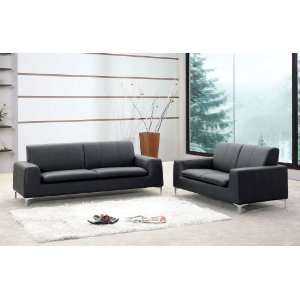  Tribeca Leather Sofa & Loveseat Set