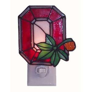  Ohio State Buckeyes Leaded Stained Glass Nite Light 