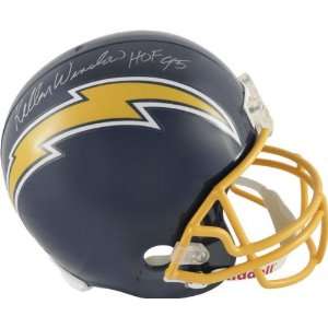  Kellen Winslow Autographed Helmet  Details: San Diego Chargers 