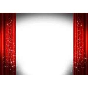  Theatre Curtains   Peel and Stick Wall Decal by 