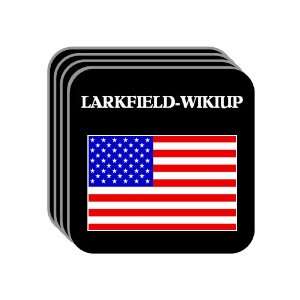  US Flag   Larkfield Wikiup, California (CA) Set of 4 Mini 