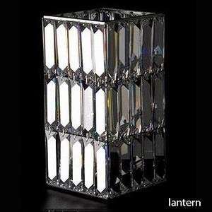  glitterbox lantern candle holder by swarovski crystal 