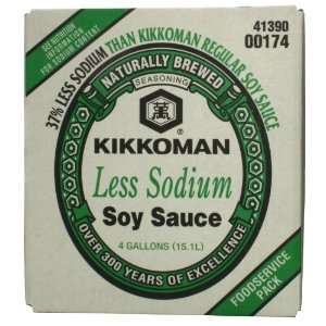 Kikkoman Lite Soy Sauce Cube, 512 Ounce  Grocery & Gourmet 