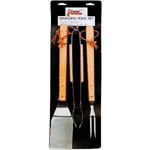  King Kooker 3 Piece Stainless Tool Set: Sports & Outdoors