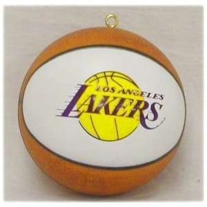  Los Angeles Lakers Basketball Shaped Ornament *SALE 