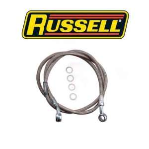  2005 Yamaha YZF R6 RUSSELL Cycleflex Front Brake Line 