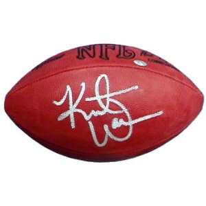  Kurt Warner Hand Signed NFL Football: Everything Else