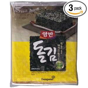 Dong Won Yangban Korean Seaweed, Zenkei, 2.46 Ounce (Pack of 3 