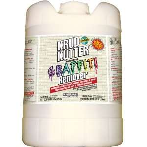 Krud Kutter GR05 Clear Graffiti Remover with Sweet Odor, 5 Gallon 