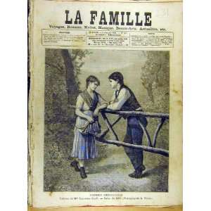  1885 Krafft First Love Premier Rendezvous French Print 