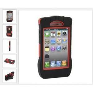    Trident Kraken Silicone Case For iPhone 4, Red: Electronics