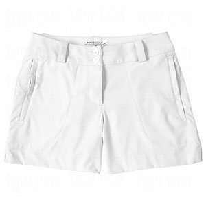 NIKE Ladies Dri FIT Tech Sporty Shorts White 2:  Sports 