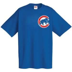  Chicago Cubs MLB Majestic ProStyle T Shirt: Sports 