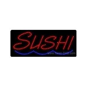  Sushi Outdoor LED Sign 13 x 32