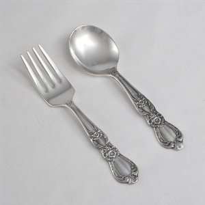 Heritage by 1847 Rogers, Silverplate Baby Spoon & Fork  