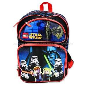  LEGO Star Wars 16 Backpack   Luke Darth Vader Boys School 