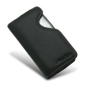   Leather Case Horizontal Holder Type Black Cell Phones & Accessories