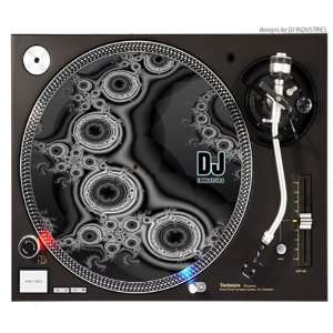  Fractal 3   Dj Slipmats (Pair) By DJ Industries Musical Instruments