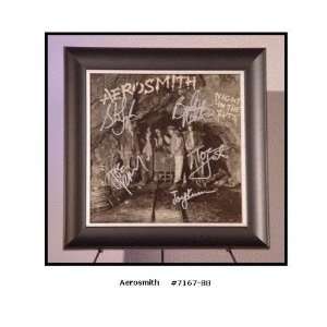  Aerosmith Signed Album Cover Ruts 