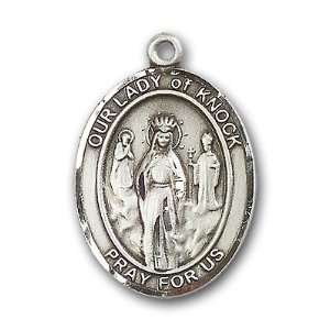  Sterling Silver Our Lady of Knock Medal Jewelry