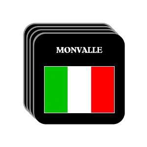  Italy   MONVALLE Set of 4 Mini Mousepad Coasters 