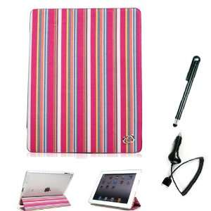   Stand for Apple iPad 2 Latest 2nd Generation iPad + Black Car Charger