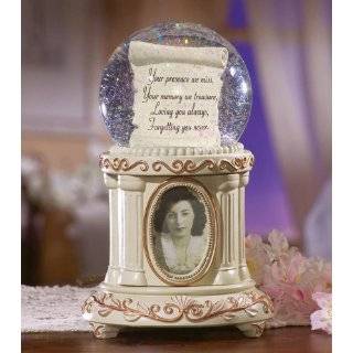 Musical Memorial Snow Globe By Collections Etc