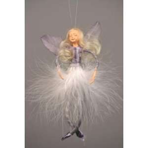  Little Lavender Feather Fairy 6 Ornament 