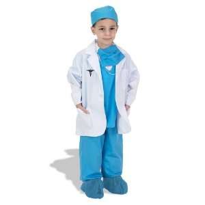  Junior Costume Lab Coat   Toddler Size XS (2T 3T) Toys 