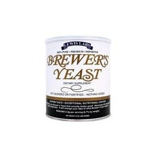 Lewis Labs   Brewers Yeast, 32 oz powder Lewis Labs   Brewers Yeast