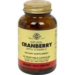  Natural Cranberry w/ C 60 Vcaps 2 Pack Health & Personal 