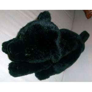  8 Plush Black Dog Puppy Doll Toy: Toys & Games