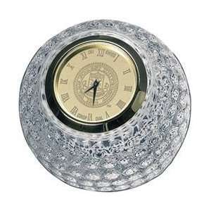 Wake Forest   Golf Ball Clock   Gold 