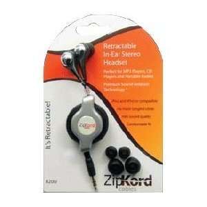  EKG/ZipKord, ZIP 820ie High Quality In Ear Headset Silver 