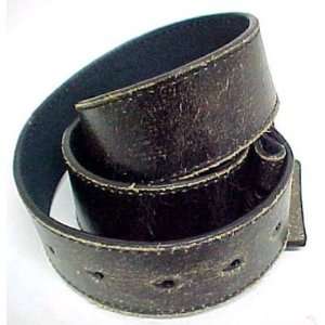   Leather Strap Belt for Snap on buckle    X Large(40 42) Everything