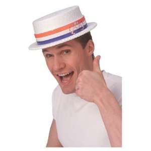  White Skimmer Hat Toys & Games