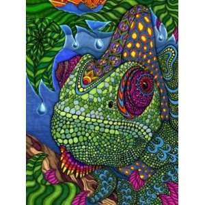  Chameleon Wooden Jigsaw Puzzle: Toys & Games