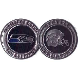  NFL Seattle Seahawks Challenge Coin Poker Card Cover 