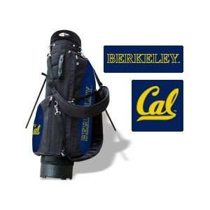Cal Berkeley Golden Bears NCAA College Logo Golf Stand Bag:  